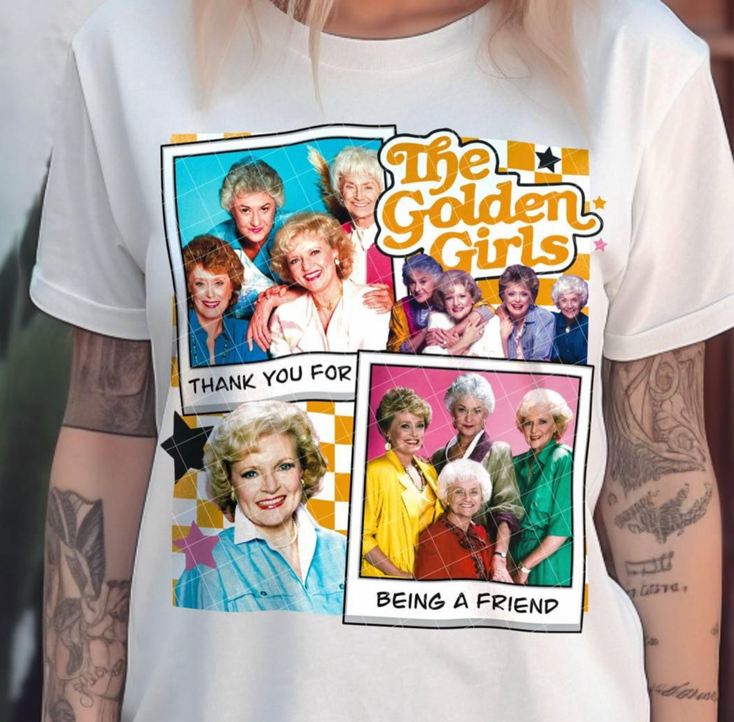 Golden Girls Collage DTF transfer