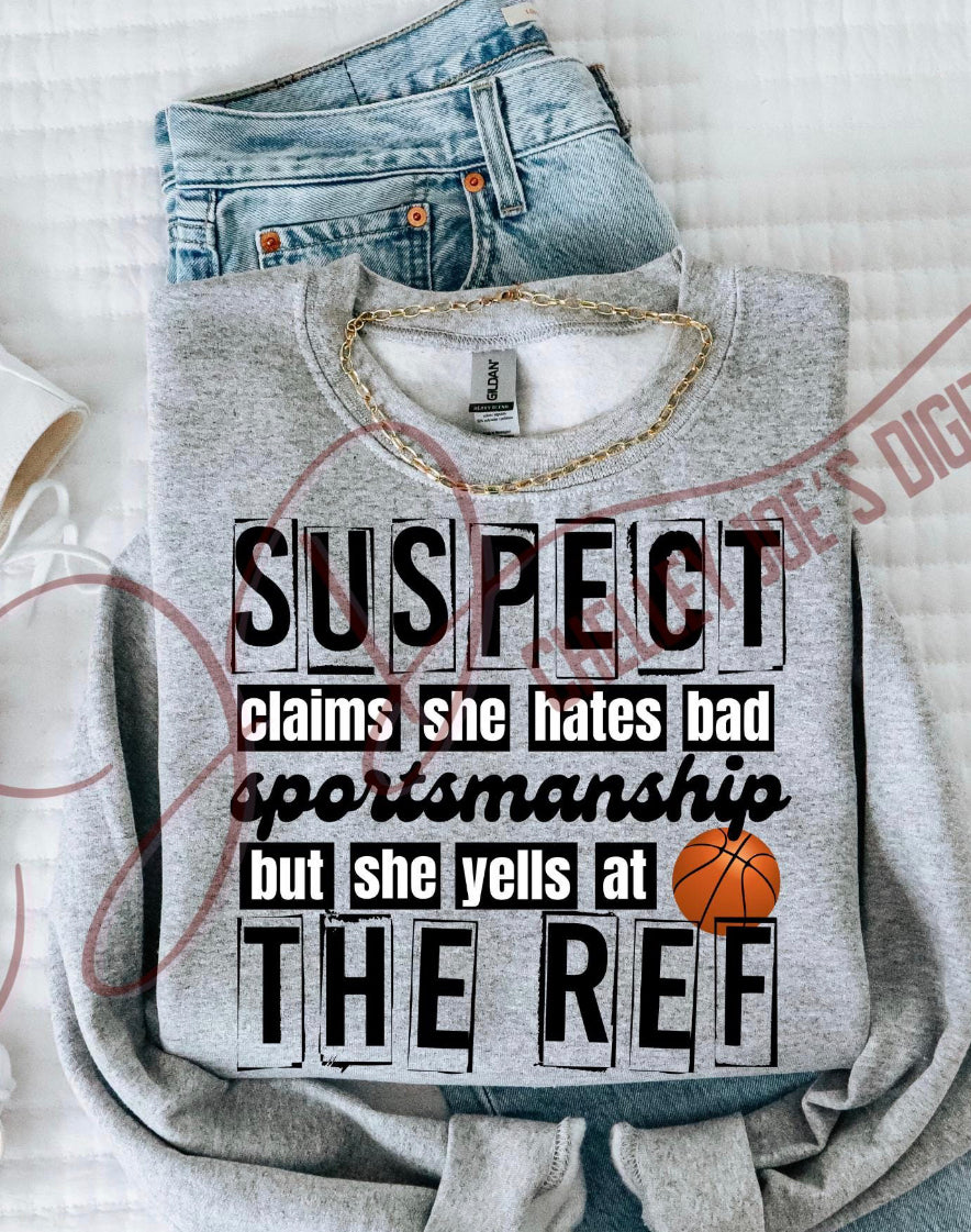 Suspect Yells at the Ref DTF transfer