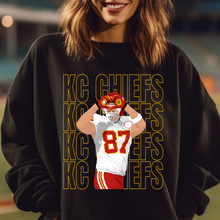 Load image into Gallery viewer, KC Chiefs 87 Love TS DTF transfer (multiple colors)
