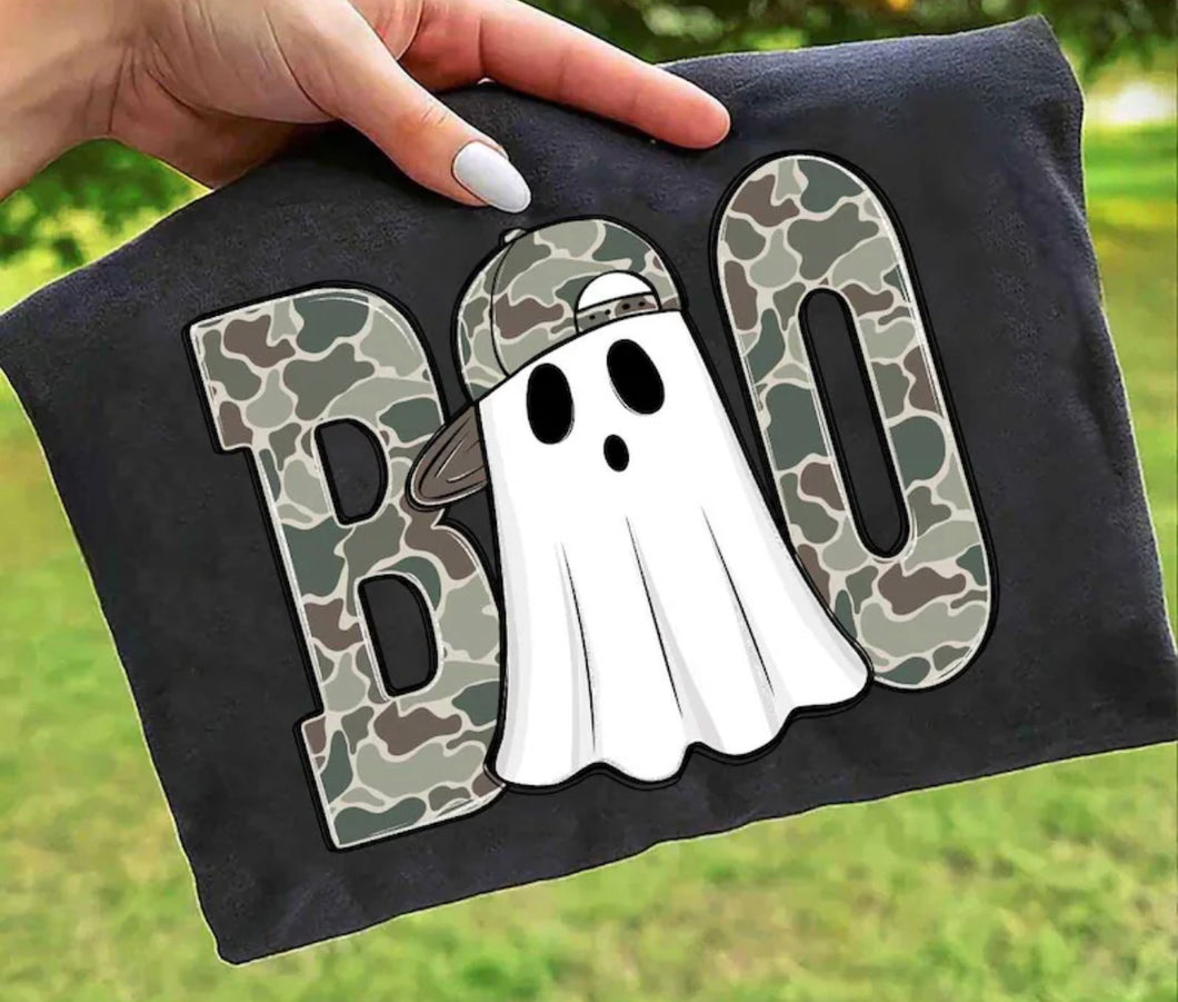 BOO boy ghost DTF transfer