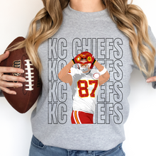 Load image into Gallery viewer, KC Chiefs 87 Love TS DTF transfer (multiple colors)
