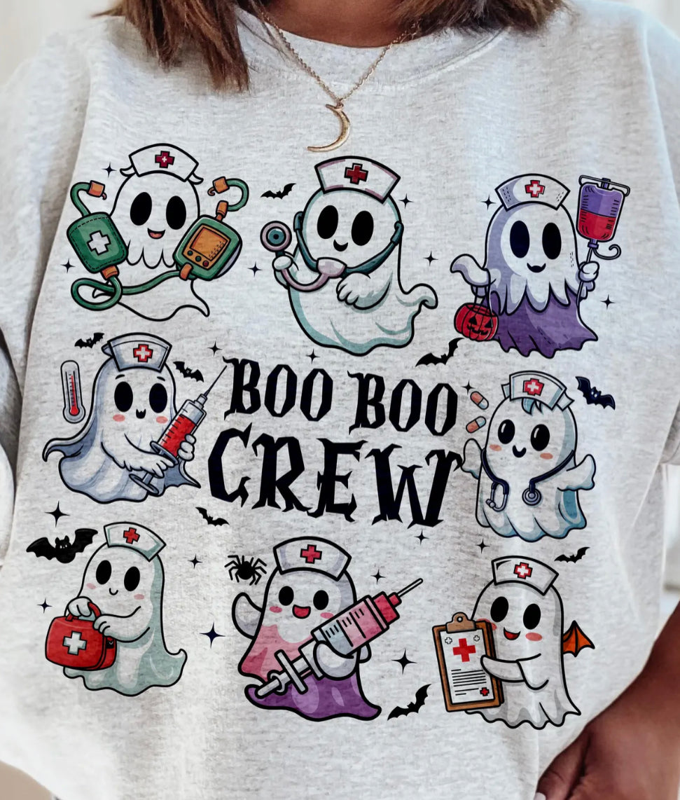 Boo Boo Crew DTF transfer