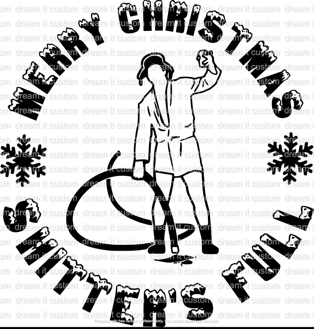Merry Christmas Sh*tter’s Full DTF transfer