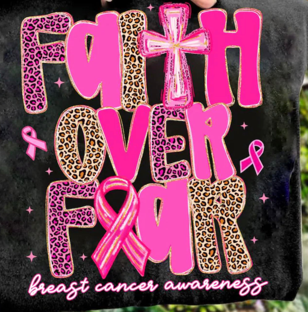 Faith over Fear DTF transfer