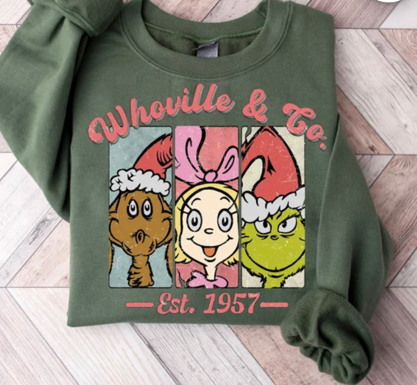 Whoville & Co DTF transfer