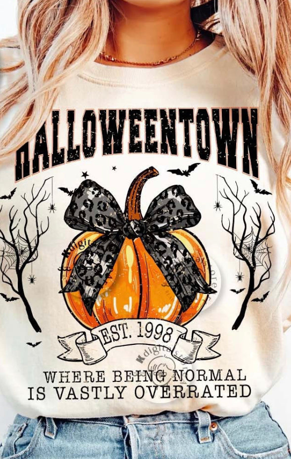 Halloweentown Est 1998 DTF transfer