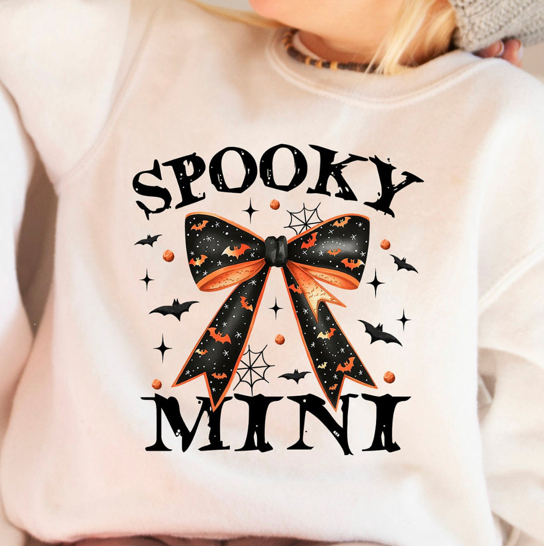 Spooky Mini Bow DTF transfer