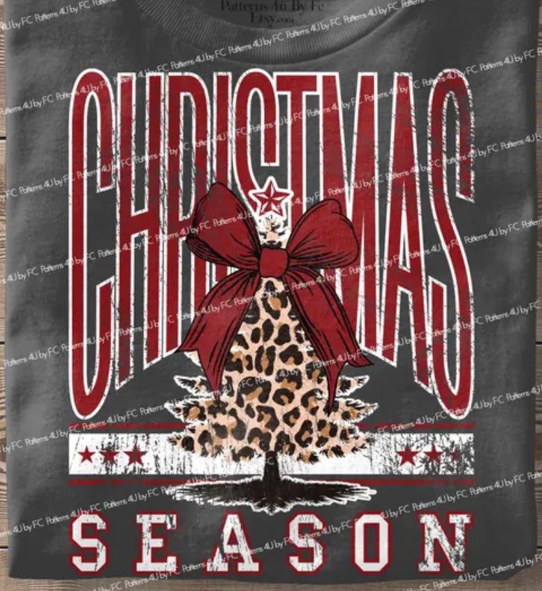 Christmas Season DTF transfer