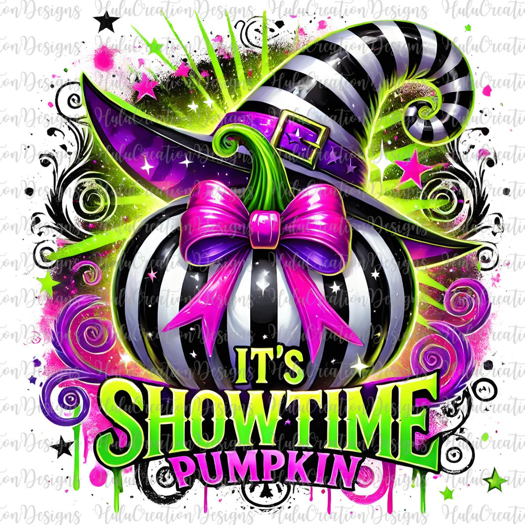 It’s Showtime Pumpkin beetle j DTF transfer