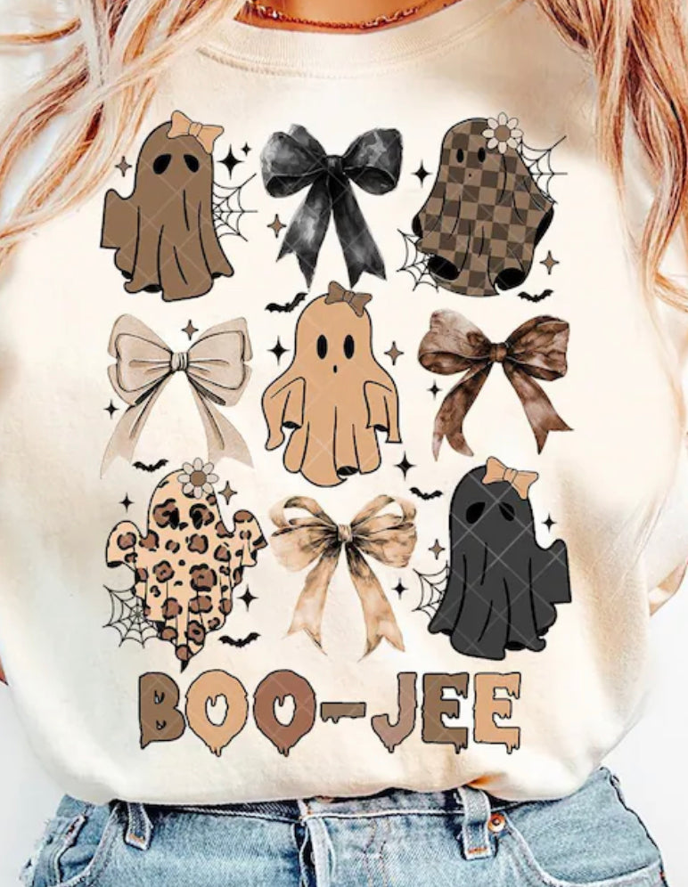 Boo-Jee designer Ghost Coquette DTF transfer