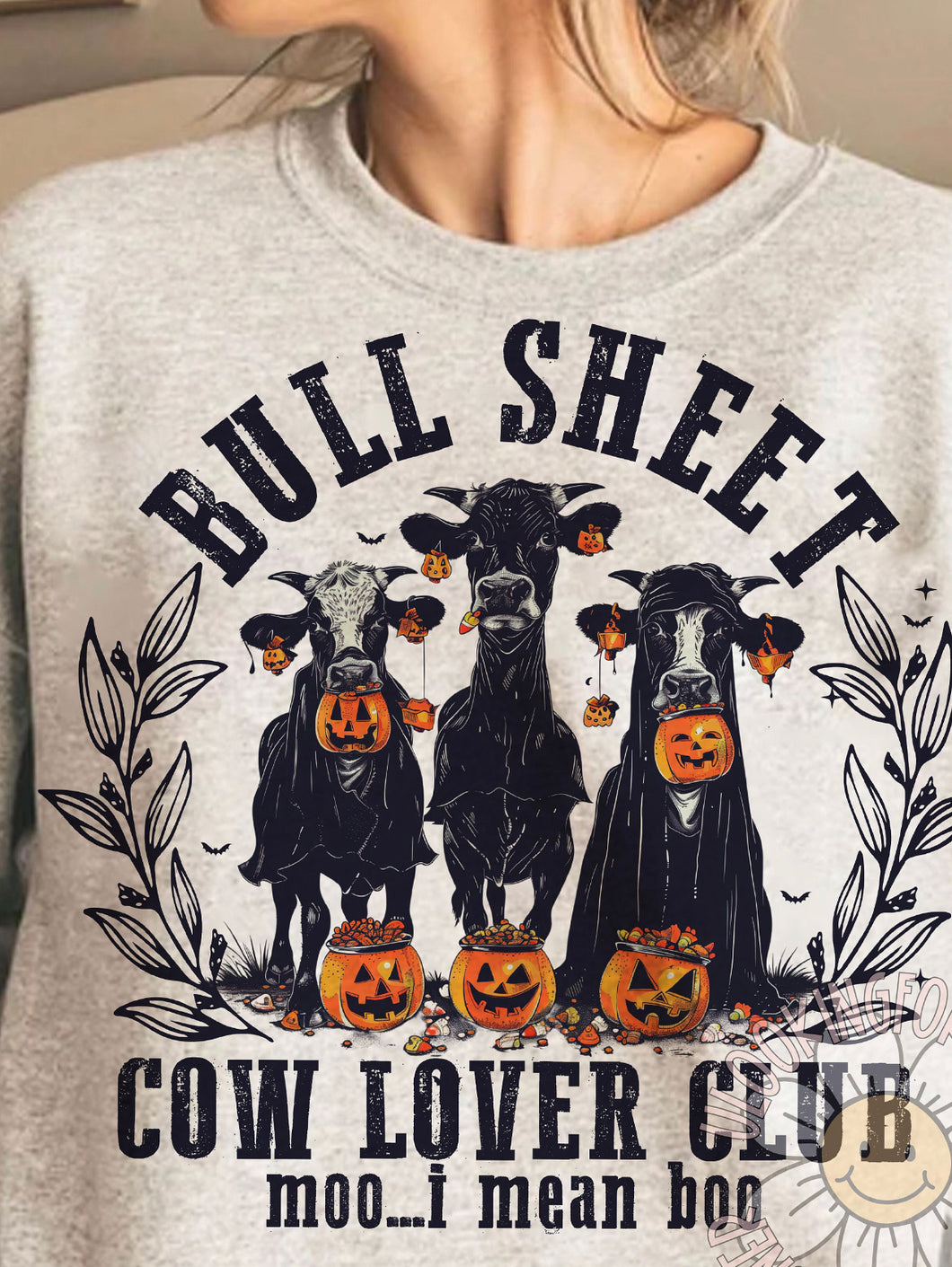 Bull Sheet Cow Lover Club DTF transfer