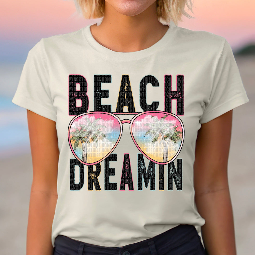 Beach Dreamin DTF transfer
