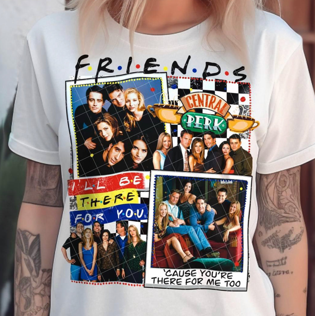 Friends Collage DTF transfer