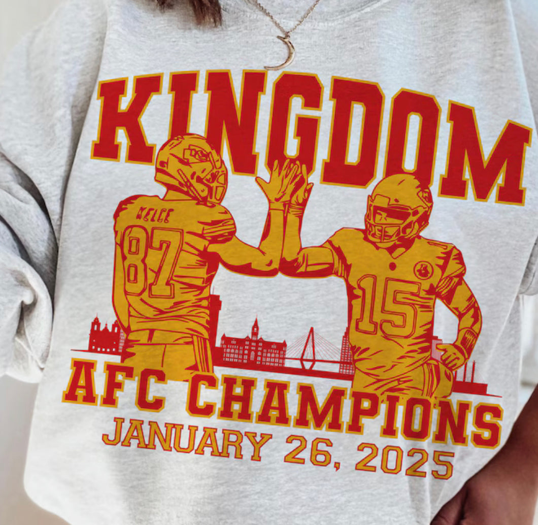 KC Chiefs Kingdom Champions DTF transfer
