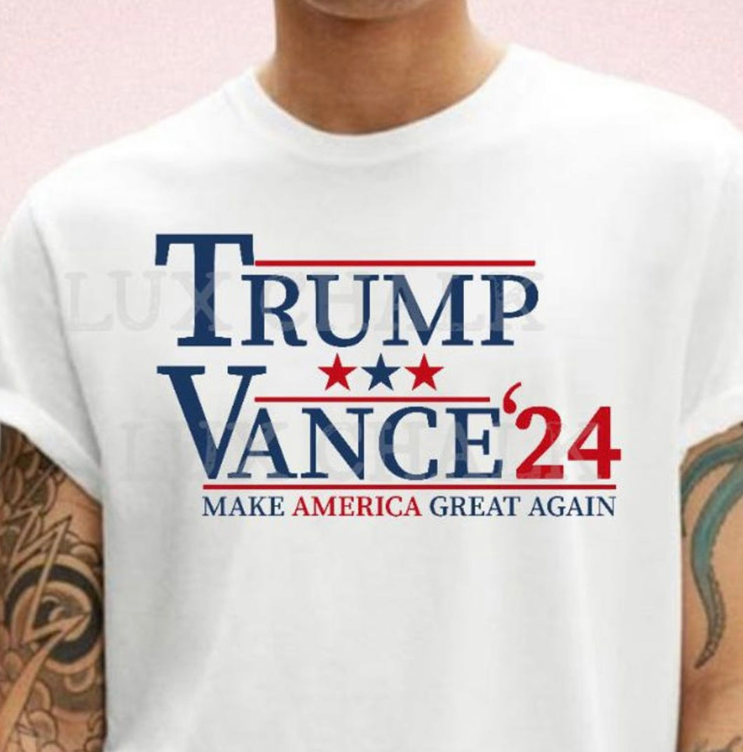 Trump Vance '24 Make America Great Again DTF transfer