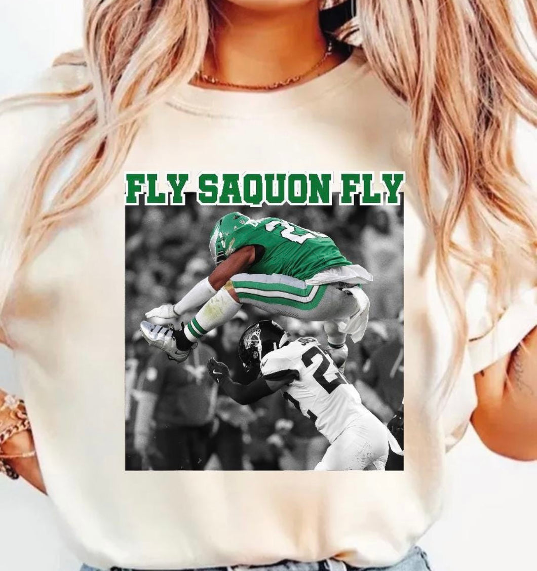 Eagles Fly Saquon Fly DTF transfer