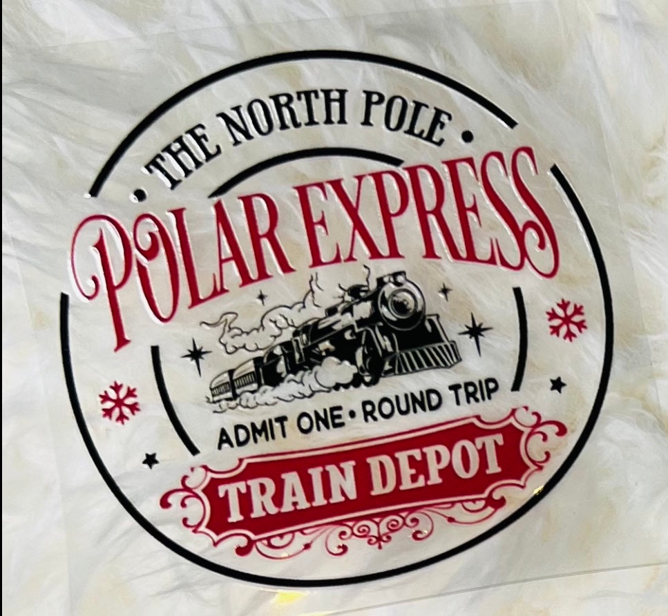 Polar Express Train Depot - UV DTF 2.5