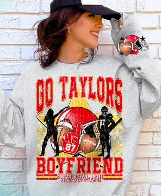 Go Tay's Boyfriend silhouette DTF transfer (with pocket/sleeve option)
