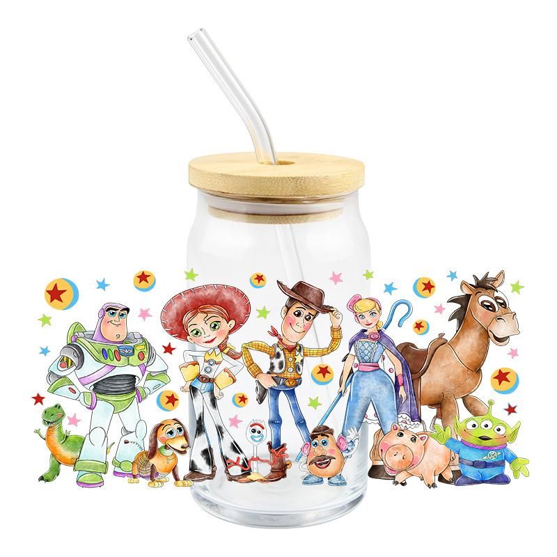 Toy Cowboy & Friends - UV DTF 16 oz Cup Wrap