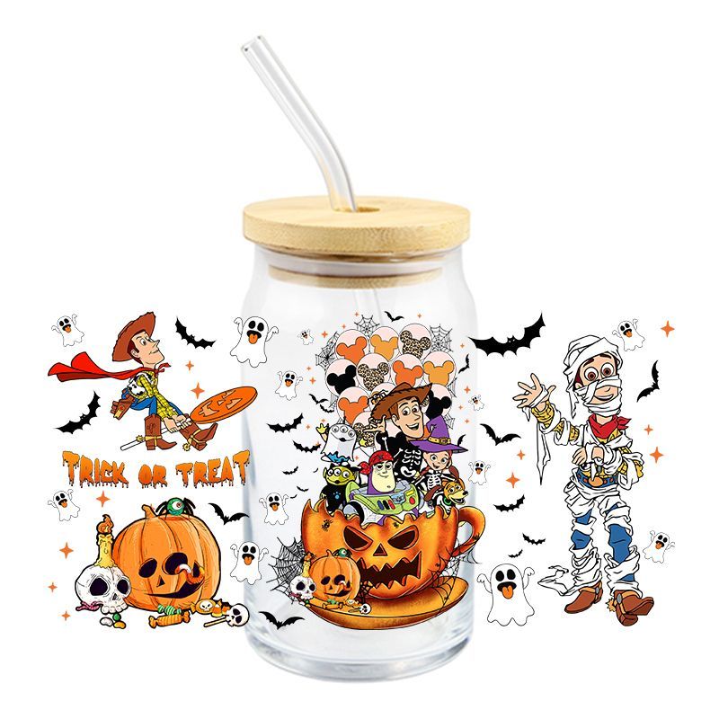 Toys Halloween - UV DTF 16 oz Cup Wrap