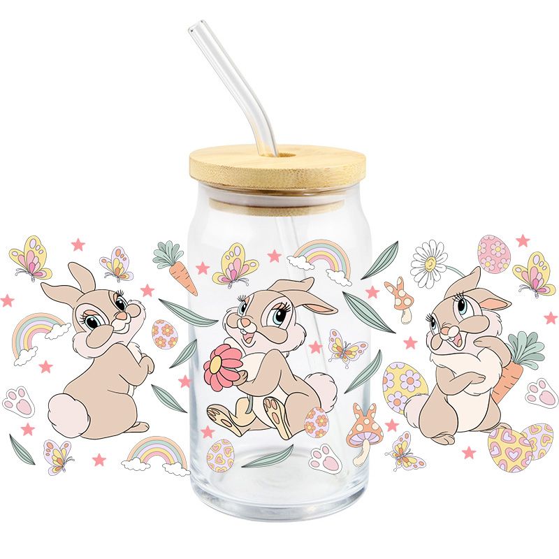 Easter Thumper - UV DTF 16 oz Cup Wrap