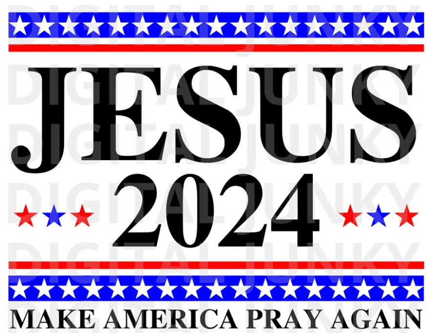 Jesus 2024 DTF transfer