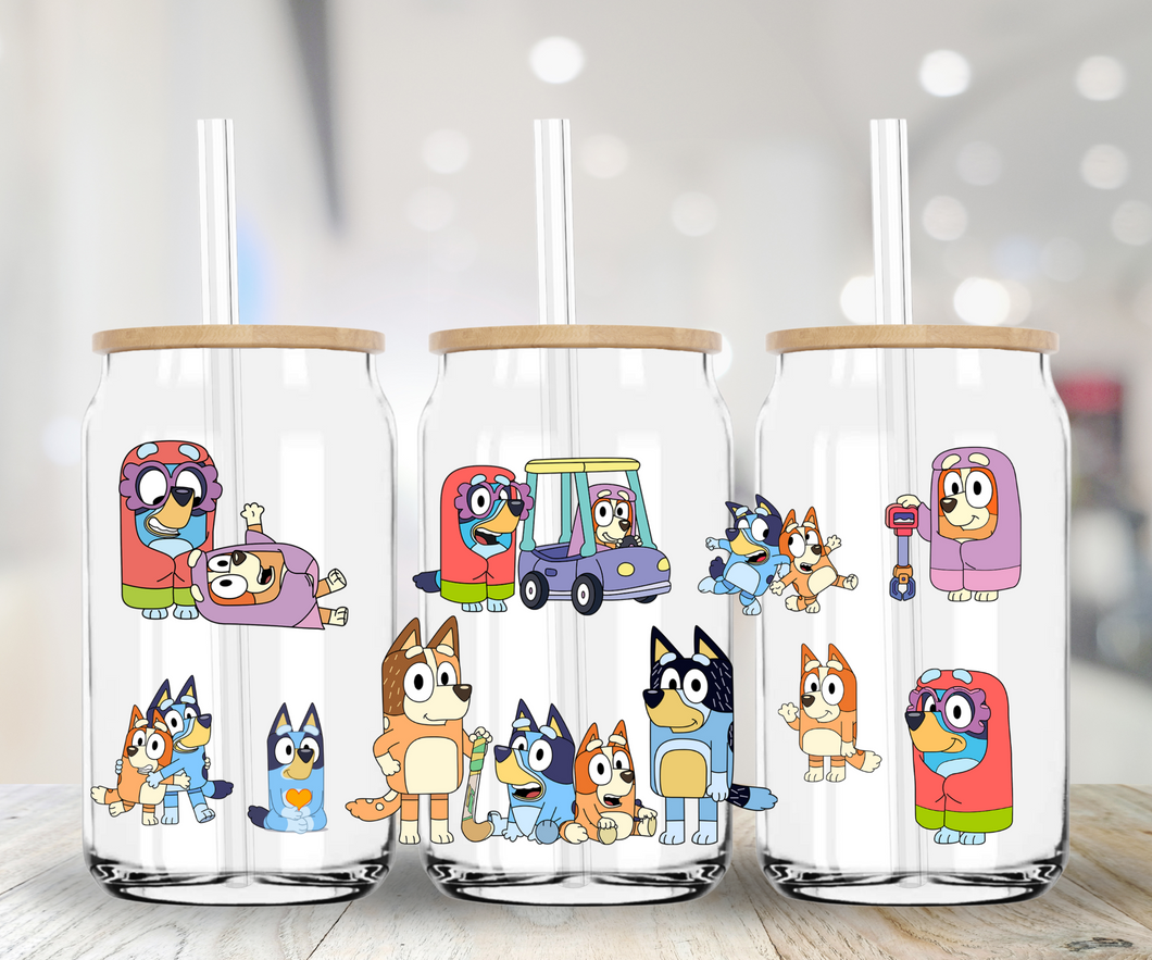 Bluey Tumbler Wrap