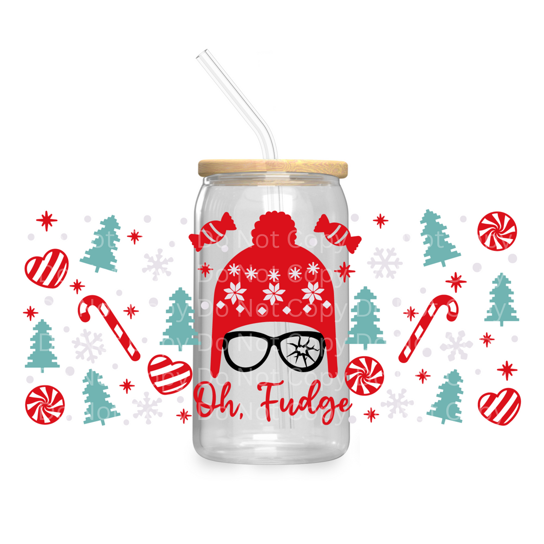 Oh Fudge - UV DTF 16 oz Cup Wrap